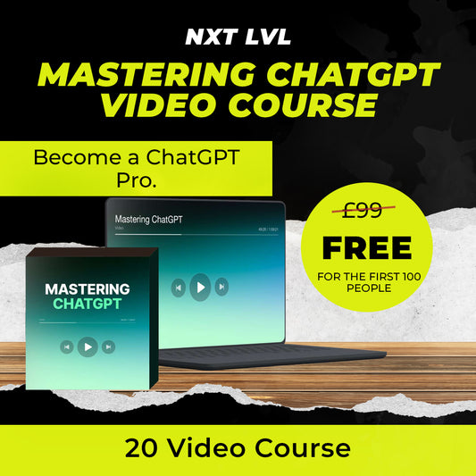 Mastering Chat GPT Video & Audio Course